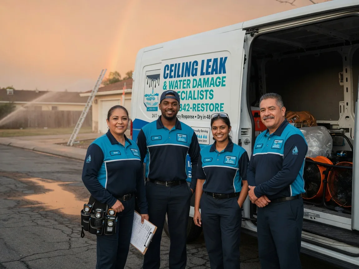 Ceiling Leak Cleanup company in Drew, MS