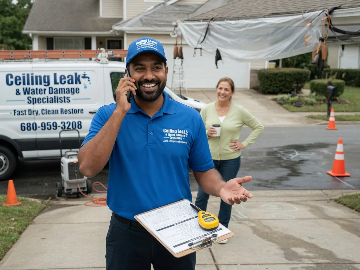 Ceiling Leak Cleanup Drew, MS FAQs